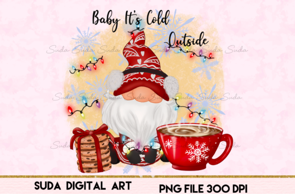 Baby Christmas Sublimation Illustrations
