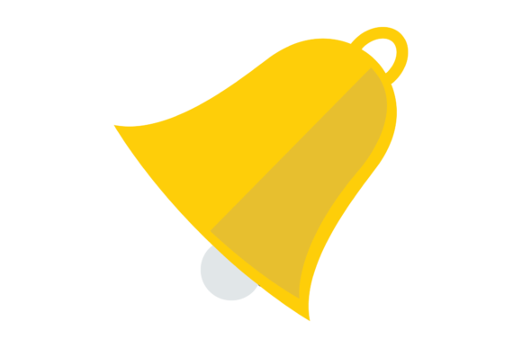 Christmas Bell Illustration Hanger Graph for Commercial Use
