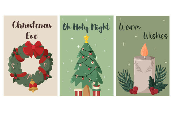 Christmas Card Fabulous Illustration