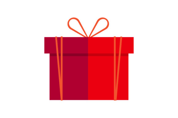 Christmas Gift Box Illustration for Seasonal Design