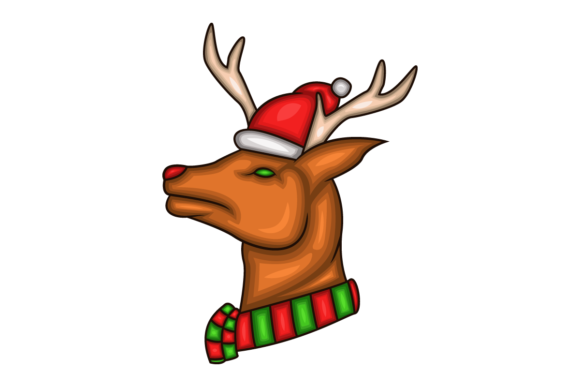 Reindeer Wearing Christmas Costumes Embroidery Design Review
